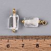 Natural Quartz Crystal Pendants GG-N004-01G-01-3