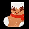 Christmas Theme Boots Plastic Gift Bags ABAG-G008-01B-3