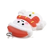 Christmas Theme Opaque Resin Pendants RESI-F054-A12-2
