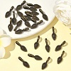 Tibetan Style Alloy Glue-on Flat Pad Bails LS-X-TIBEP-Q064-183AB-NR-5