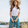 2Pcs Handmade Weaving Cotton Tie Knot Waist Chain Belts for Women Ladies Dress AJEW-CP0010-57-6