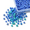 36G 4 Colors Baking Paint Glass Seed Beads SEED-FS0001-20A-3