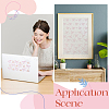 8Pcs 8 Styles PVC Plastic Waterproof Decorative Sticker Labels DIY-SP0004-93G-5