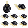 12Pcs Resin 3D Animal Ornaments AJEW-SP0002-14-7