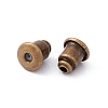 Brass Ear Nuts E087-AB-2