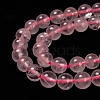 Natural Rose Quartz Beads Strands X-G-C076-8mm-3-3