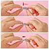 Tarnish Resistant Column 304 Stainless Steel Matte Bayonet Necklace Clasps STAS-I013-6mm-A-5