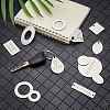 Blank Aluminum Custom Engraving Name Plate ALUM-BC0001-27-7