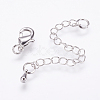 Long-Lasting Plated Brass Chain Extender X-KK-F711-09P-2