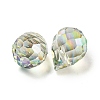 Electroplated Glass Beads EGLA-K062-01A-FR04-2