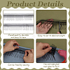 5 Yards Polyester Fringe Lace Trim DIY-FG0006-98B-4