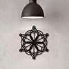 Iron Pendant Decorations HJEW-WH0013-029-7