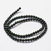 Synthetic Green Goldstone Beads Strands G-N0178-02-4mm-2