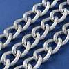 Oxidation Aluminum Textured Curb Chains CHA-H001-13S-1