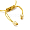 Handmade Lampwork Heart Bracelets BJEW-Q338-01H-3