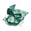 Rectangle Lace Organza Drawstring Gift Bags OP-K002-02-2