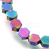 Electroplated Synthetic Non-magnetic Hematite Beads Strands G-C154-B01-01B-3