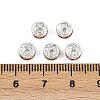 Brass Grade A Rhinestone Spacer Beads RB-A014-Z6mm-20S-2