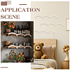 20Pcs Fan Shaped Wooden Frames DIY-BC0017-14B-5