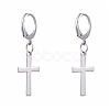 Tarnish Resistant 304 Stainless Steel Leverback Earrings EJEW-JE04185-01-1