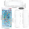 PC Plastic Crystal Clear Cover Case AJEW-WH0270-03A-2