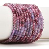 Natural Colorful Spinel Beads Strands G-B175-D01-3mm-2