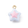 Alloy Enamel Charms ENAM-E362-08D-1