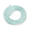 Transparent Baking Paint Glass Beads Strands DGLA-A034-T4mm-D01-2