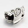 Tibetan Style Alloy Large Hole European Beads MPDL-M048-03-2