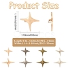 8Pcs 8 Styles Zinc Alloy Lapel Pins for Backpack Clothes JEWB-CJ0003-67-2
