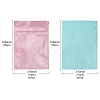 20Pcs 2 Colors Solid Color Plastic Zip Top Bags OPP-FS0001-02-5