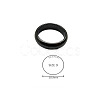 Synthetic Hematite Plain Band Rings BK4832-39-1