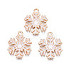Christmas Style Alloy Enamel Pendants X-ENAM-Q442-68B-1