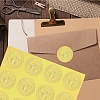 34 Sheets Self Adhesive Gold Foil Embossed Stickers DIY-WH0509-019-6