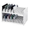Wood with Iron Mobile Phone Storage Box AJEW-WH0481-200-1