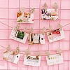 100Pcs Christmas Tree Unfinished Wooden Ornaments WOCR-CJ0001-01-7