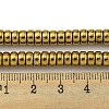 Electroplated Synthetic Non-magnetic Hematite Beads Strands G-K361-A04-03-4
