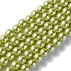 Eco-Friendly Grade A Glass Pearl Beads HY-J002-6mm-HX082-1