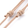 Adjustable Korean Waxed Polyester Cord Necklace Making AJEW-JB00510-02-3