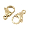 304 Stainless Steel Lobster Claw Clasps STAS-D218-01G-04-2
