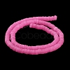 Handmade Polymer Clay Beads Strands CLAY-F004-C-5
