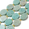 Natural Amazonite Beads Strands G-G072-C02-01-1