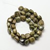 Natural Jasper Nuggets Beads Strands G-P092-23-2
