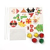 DIY Christmas Theme Paper Cake Insert Card Decoration DIY-H108-12-1
