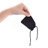 Velvet Cloth Drawstring Bags X-TP-C001-70X90mm-4-4
