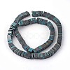 Electroplated Non-magnetic Synthetic Hematite Beads Strands G-P408-M-3