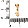 304 Stainless Steel Pave Clear Cubic Zirconia Charms LS-CU-CBAB6EC-14G-03-3