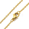Constellation Pendant Necklaces NJEW-S422-04G-12-4