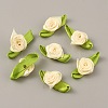 Polyester Rose Ornaments DIY-WH0308-242J-2