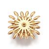 Brass Bead Caps KK-F793-04-3